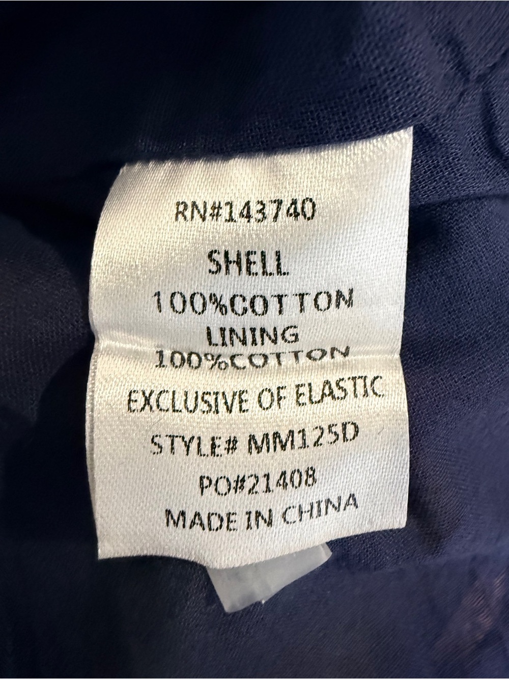 Madewell 100% Linen Bias Cut Maxi Skirt Navy Blue Size 4 Elastic Waist - Picture 9 of 12